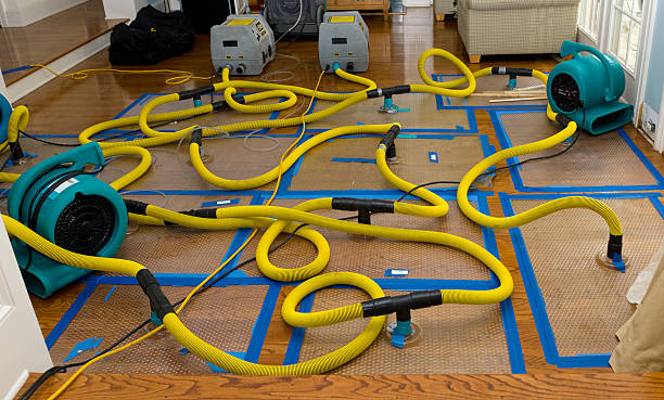 Professional Crawl Space Water Removal technician working in Alpaugh, CA